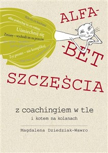 Picture of Alfabet szczęścia z coachingiem w tle i kotem na kolanach