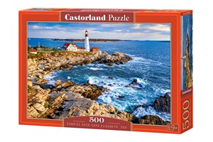 Picture of Puzzle 500 Sunrise over Cape Elizabeth, USA