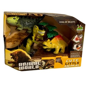 Obrazek Zestaw dinozaurów 3 figurki