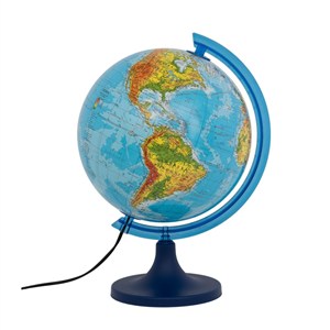 Picture of Globus fizyczny podświetlany 25cm w.słowacka