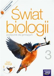 Obrazek Świat biologii 3 Podręcznik z płytą CD Gimnazjum
