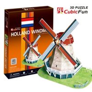 Obrazek Puzzle 3D Holland Windmill