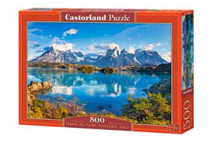 Picture of Puzzle 500 Torres Del Paine, Patagonia, Chile