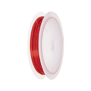 Obrazek Sznurek elastyczny czerwony