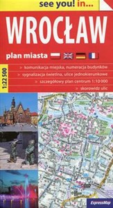 Obrazek Wrocław plan miasta 1:22 500