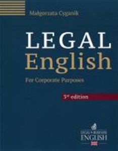 Obrazek Legal English For Corporate Purposes