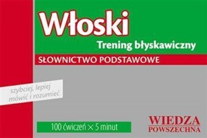 Picture of Włoski - Trening błyskawiczny. Słownictwo pods.