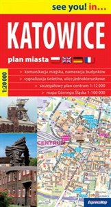 Obrazek Katowice plan miasta 1:20 000