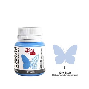 Picture of Farba akrylowa perłowa sky-blue 81 20ml