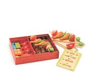 Picture of Drewniany grill z szaszłykami