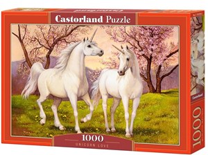 Obrazek Puzzle 1000 Unicorn Love CASTOR
