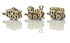 Picture of Drewniane puzzle 3D Transport publiczny