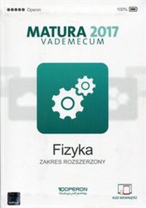 Picture of Fizyka Matura 2017 Vademecum Zakres rozszerzony