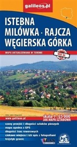 Obrazek Istebna, Milówka – Rajcza, Węgierska Górka. Mapa w skali 1:25 000