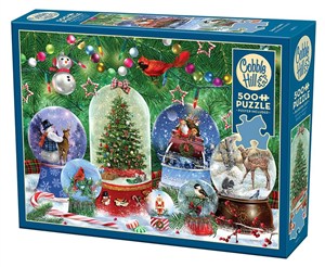 Picture of Puzzle 500 Śnieżne kule G3