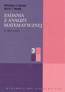 Picture of Zadania z analizy matematycznej cz.3