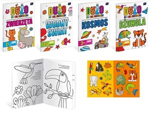 Picture of Kolorowanka A4 z nakl. Dużo do kolorowania