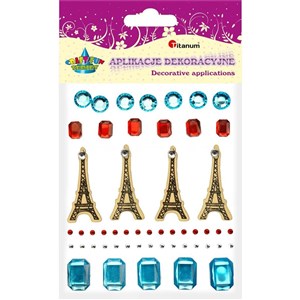 Obrazek Kryształki samoprzylepne mix