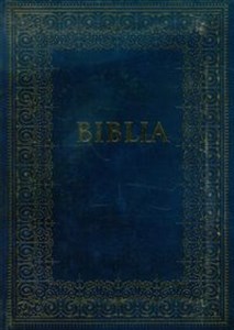 Obrazek Biblia podróżna granatowa