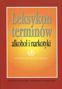 Picture of Leksykon terminów alkohol i narkotyki