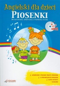 Picture of Angielski dla dzieci Piosenki +CD Do słuchania, śpiewania i wspólnej nauki