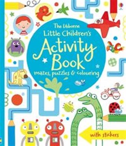 Obrazek Little Childrens Activity Book mazes, puzzles, colouring & other activities