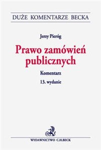 Picture of Prawo zamówień publicznych Komentarz