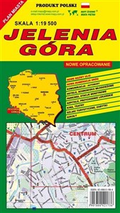 Picture of Jelenia Góra 1:19 500 plan miasta PIĘTKA