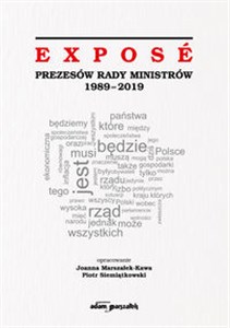 Picture of Expose Prezesów Rady Ministrów 1989-2019