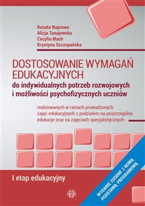 Obrazek Dostosowanie wymagań edukacyjnych Do indywidualnych potrzeb rozwojowych i możliwości psychofizycznych uczniów I etap edukacyjny