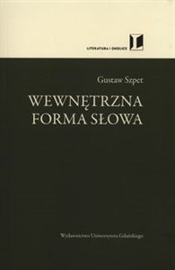 Picture of Wewnętrzna forma słowa