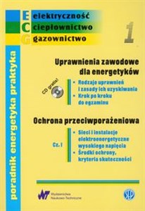Obrazek Poradnik energetyka praktyka Zeszyt 1 + CD Uprawnienia zawodowe dla energetyków. Ochrona przeciwporażeniowa.