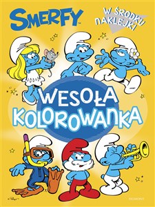 Picture of Smerfy Wesoła kolorowanka z naklejkami