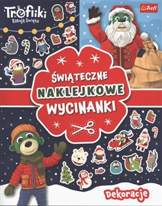 Picture of Dekoracje Trefliki ratują święta Świąteczne naklejkowe wycinanki
