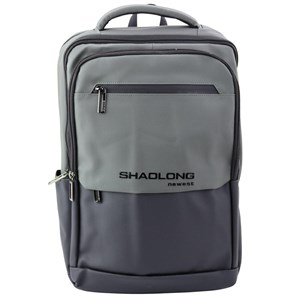 Obrazek Plecak biznesowy z USB czarno szary 16L