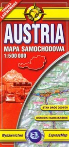 Picture of Austria mapa samochodowa 1:500 000