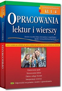 Picture of Opracowania lektur i wierszy Klasa 1-4 Liceum technikum