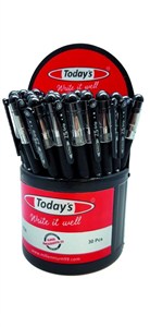 Picture of Długopis Today's Z5 Gripper Black (30szt)