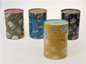 Picture of Skarbonka metalowa MIX