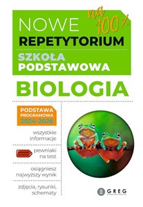 Obrazek Nowe Repetytorium szkoła podstawowa Biologia 2024-2026