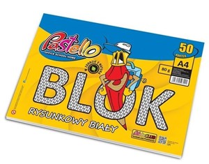 Obrazek Blok rysunkowy A4 80g 50 kartek