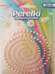 Obrazek Perełki samoprzylepne różowe