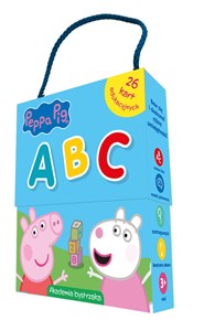 Obrazek Świnka Peppa ABC Karty edukacyjne w pudełku z rączką