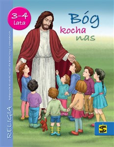 Obrazek Bóg kocha nas 3-4 lata Podręcznik Przedszkole