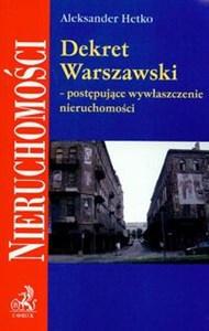 Picture of Dekret Warszawski postępujące wywłaszczenie nieruchomości