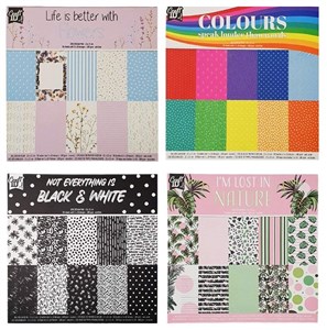 Picture of Blok projektowy 15x15cm 30 arkuszy mix