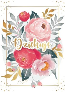 Obrazek Karnet Dziękuję