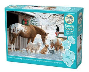 Picture of Puzzle 350 Zaśnieżone podwórko G3