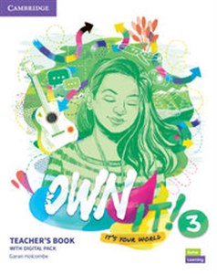 Picture of Own it! 3 Teacher's Book with Digital Resource Pack