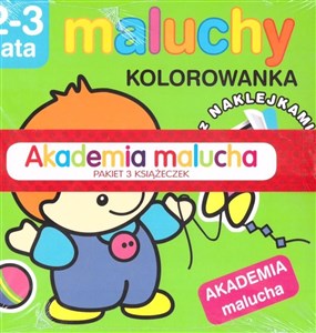 Obrazek Pakiet - Akademia malucha 2-3 lata: Kolorowanka / Zadania / Kolory